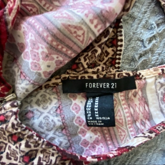 FOREVER 21 | Casual Dress | Medium | Neutral Brown - Picture 7 of 9